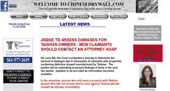 Desktop Screenshot of chinesedrywall.com